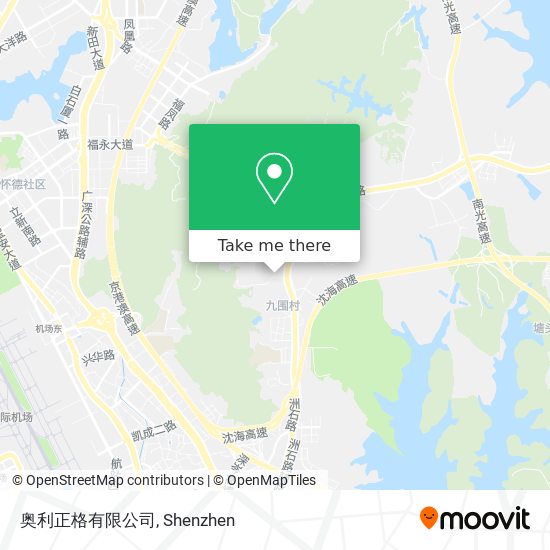奥利正格有限公司 map