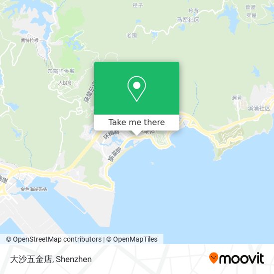 大沙五金店 map