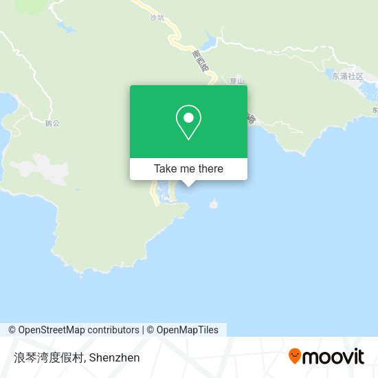 浪琴湾度假村 map
