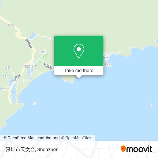 深圳市天文台 map