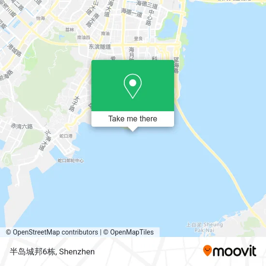 半岛城邦6栋 map