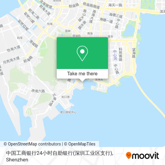 中国工商银行24小时自助银行(深圳工业区支行) map