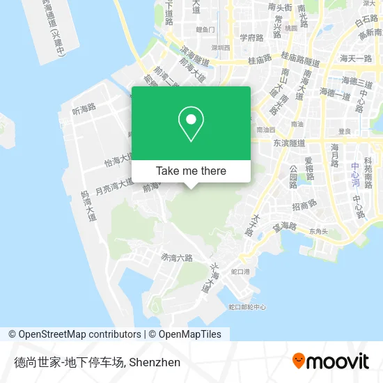 德尚世家-地下停车场 map