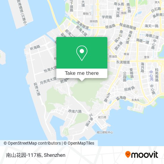 南山花园-117栋 map