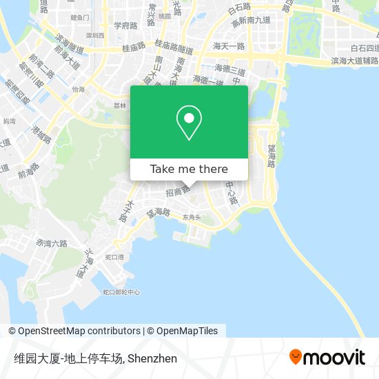 维园大厦-地上停车场 map