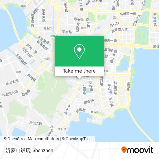 沂蒙山饭店 map