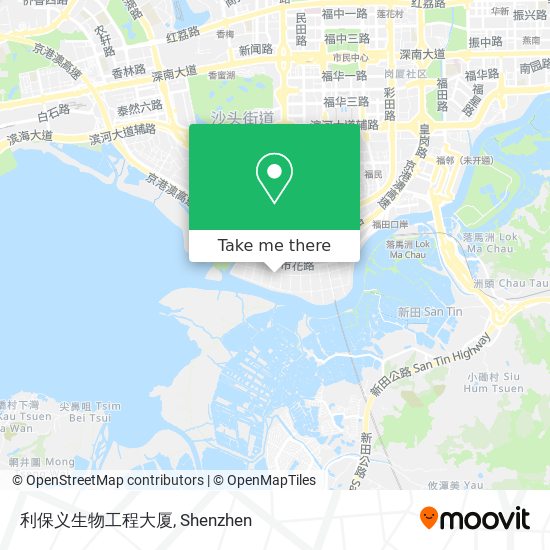 利保义生物工程大厦 map