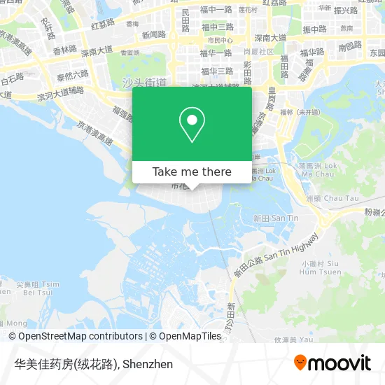 华美佳药房(绒花路) map
