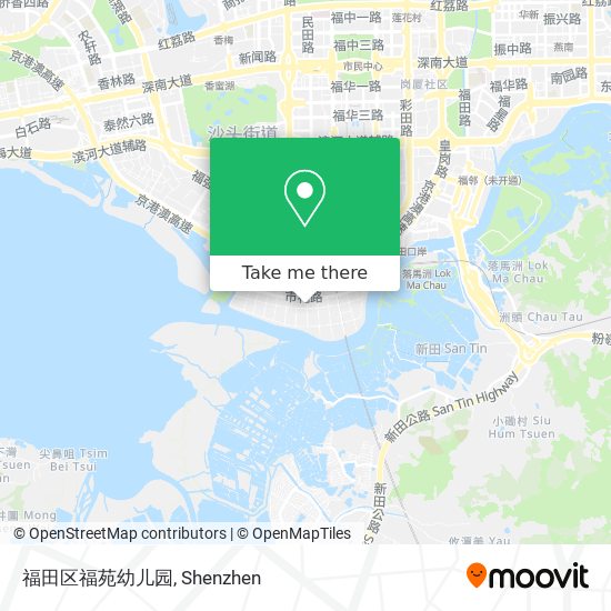 福田区福苑幼儿园 map