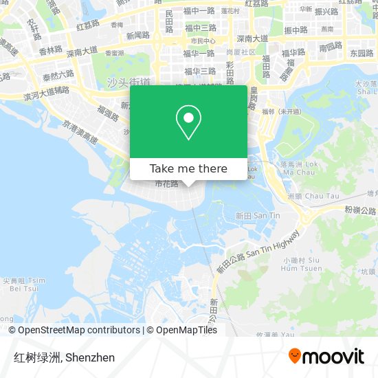 红树绿洲 map