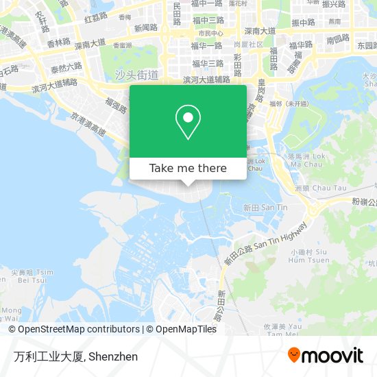 万利工业大厦 map