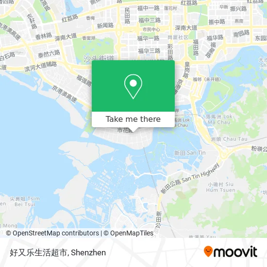 好又乐生活超市 map