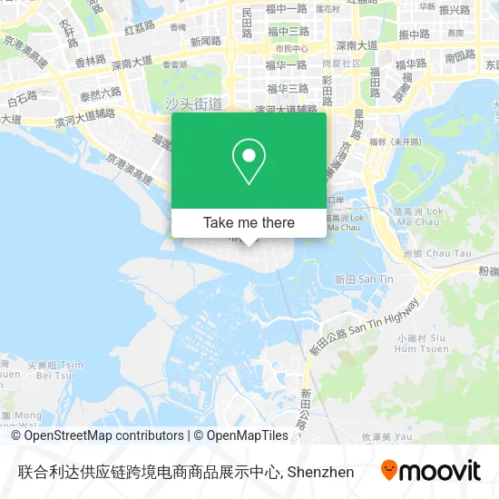 联合利达供应链跨境电商商品展示中心 map
