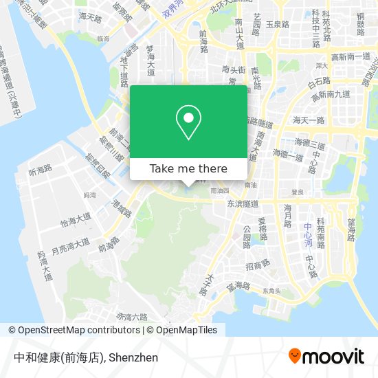 中和健康(前海店) map
