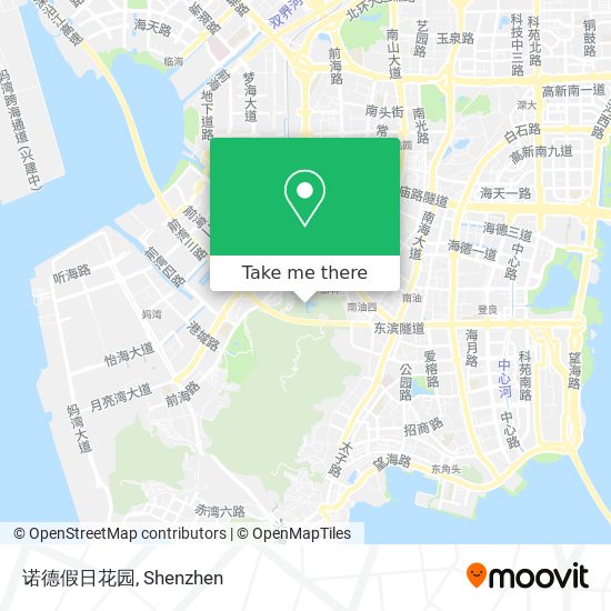 诺德假日花园 map