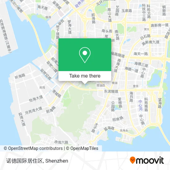 诺德国际居住区 map