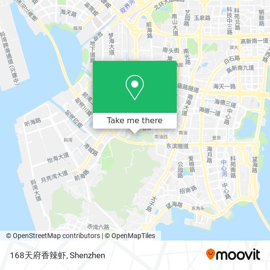 168天府香辣虾 map