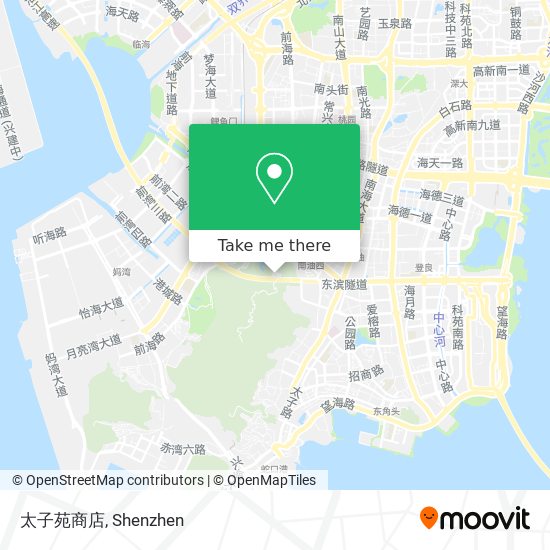 太子苑商店 map