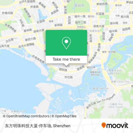 东方明珠科技大厦-停车场 map