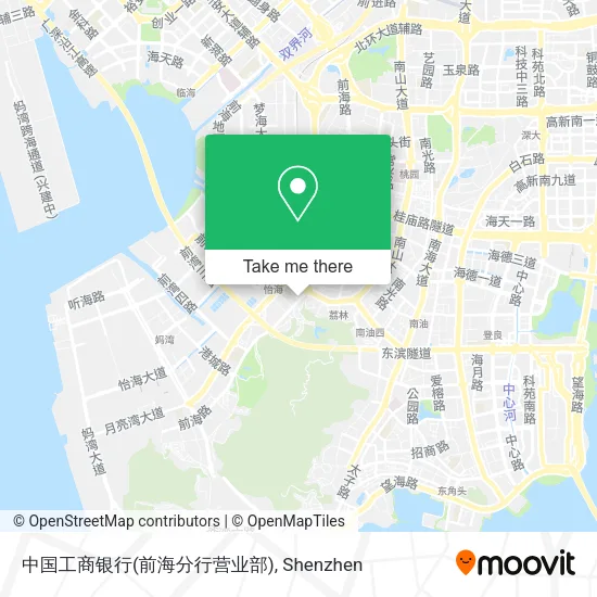 中国工商银行(前海分行营业部) map