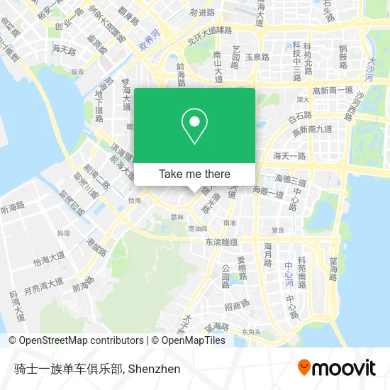 骑士一族单车俱乐部 map