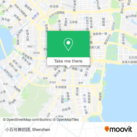 小百玲舞蹈团 map