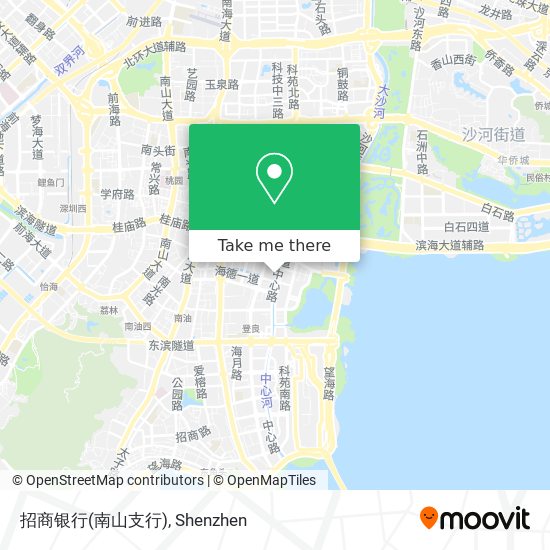 招商银行(南山支行) map