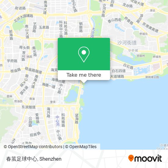 春茧足球中心 map