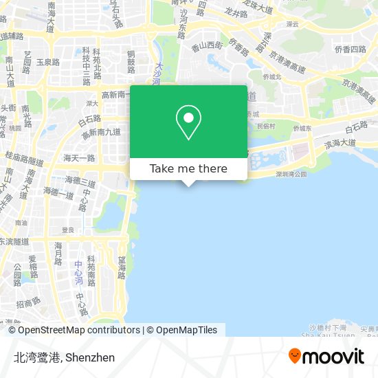 北湾鹭港 map