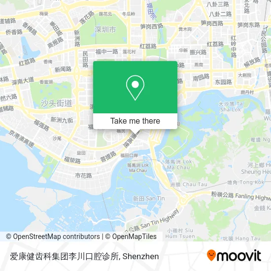 爱康健齿科集团李川口腔诊所 map