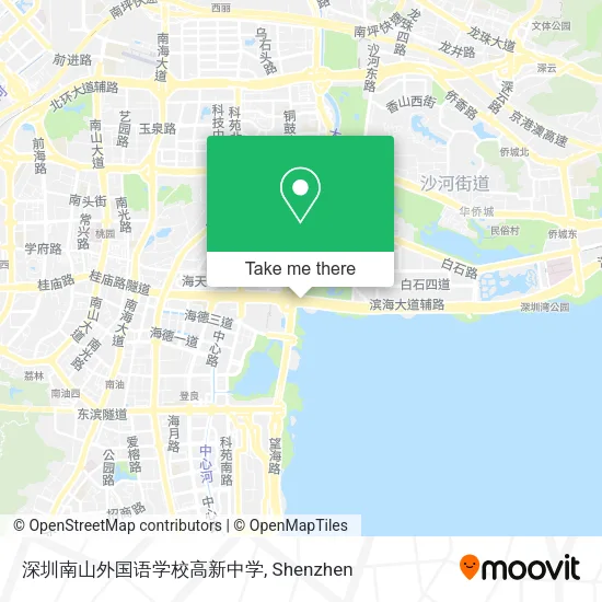 深圳南山外国语学校高新中学 map