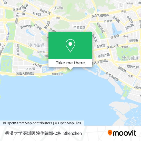 香港大学深圳医院住院部-C栋 map