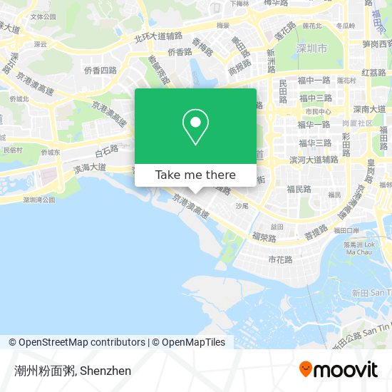 潮州粉面粥 map