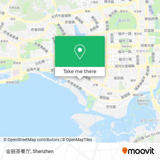 金丽茶餐厅 map