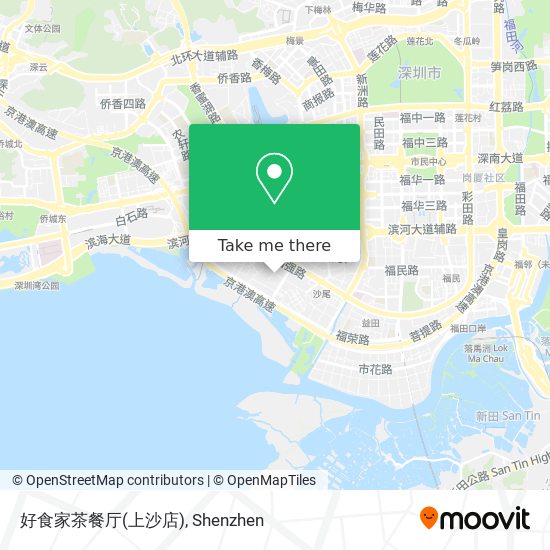 好食家茶餐厅(上沙店) map