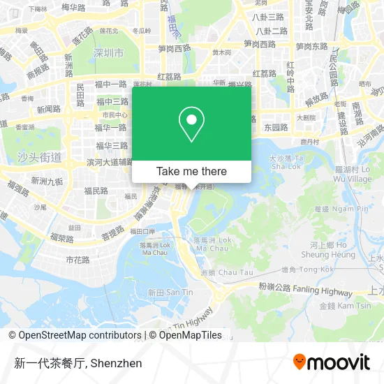 新一代茶餐厅 map