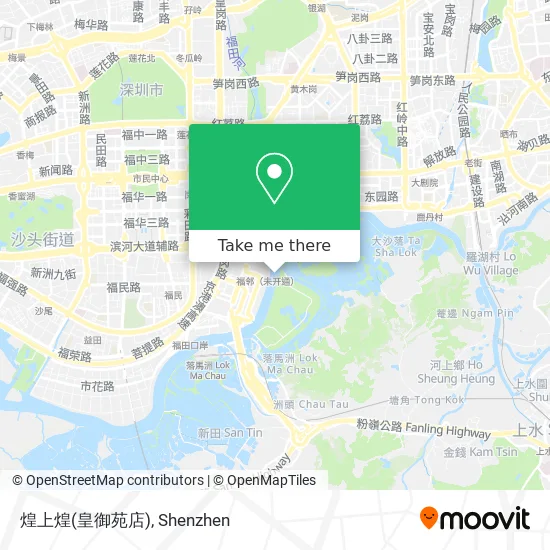 煌上煌(皇御苑店) map