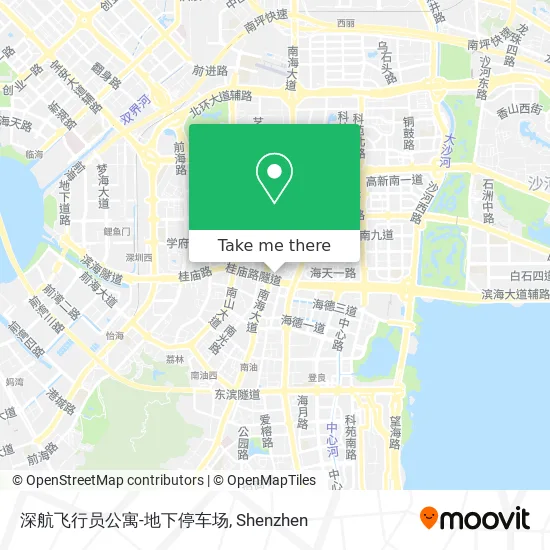 深航飞行员公寓-地下停车场 map