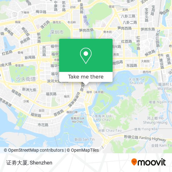 证劵大厦 map