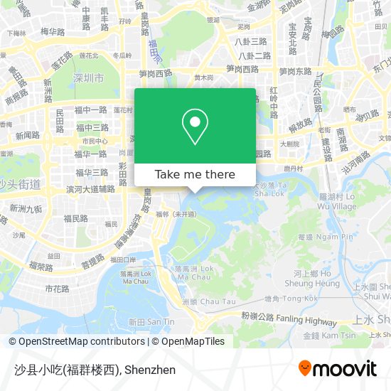 沙县小吃(福群楼西) map