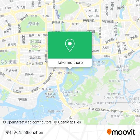 罗仕汽车 map
