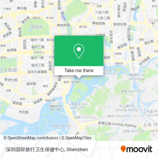 深圳国际旅行卫生保健中心 map
