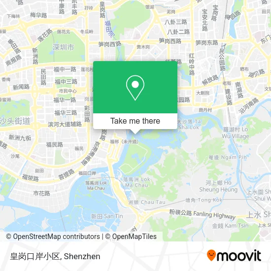 皇岗口岸小区 map