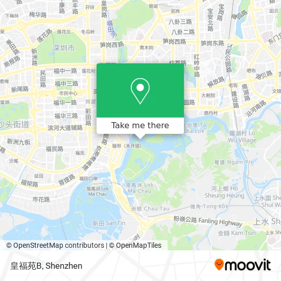 皇福苑B map