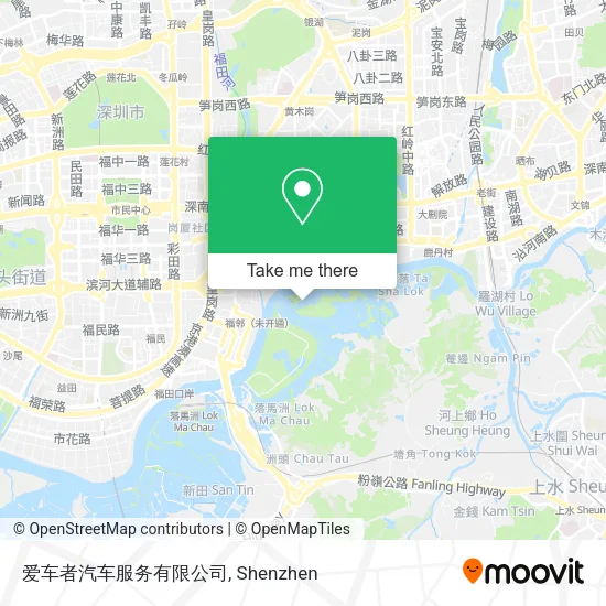 爱车者汽车服务有限公司 map