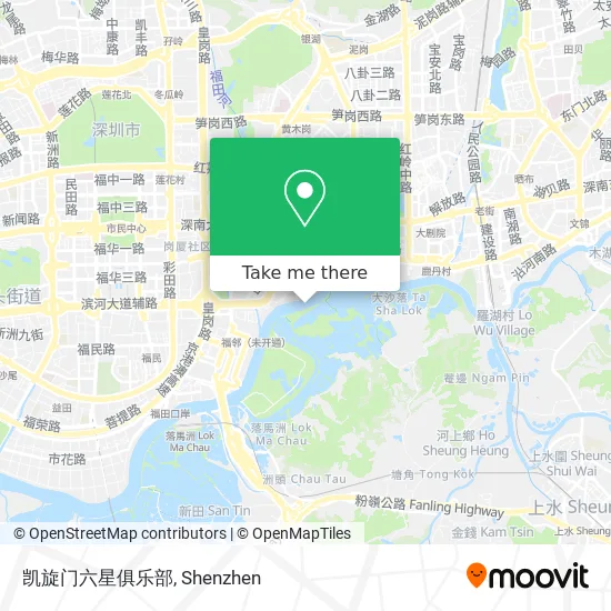 凯旋门六星俱乐部 map