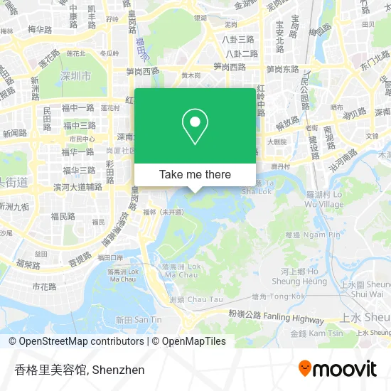香格里美容馆 map