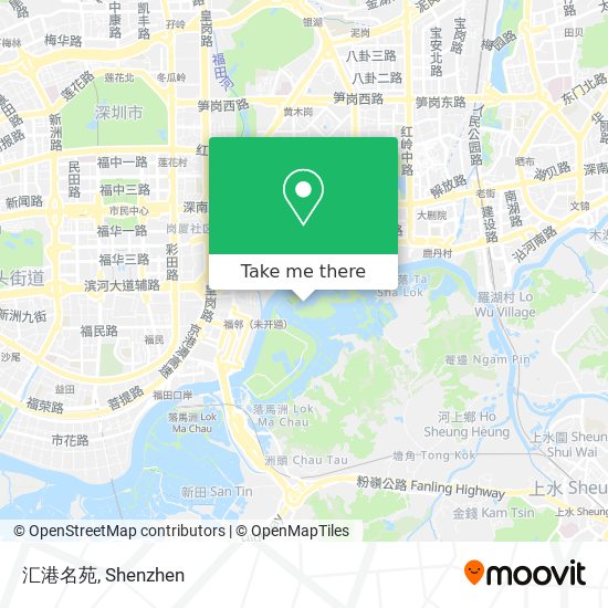 汇港名苑 map