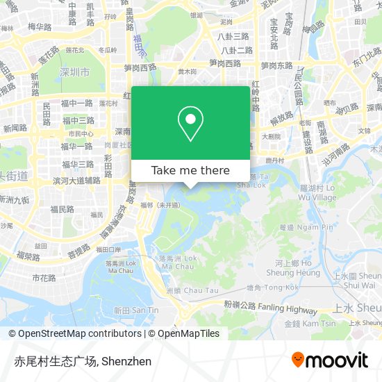 赤尾村生态广场 map