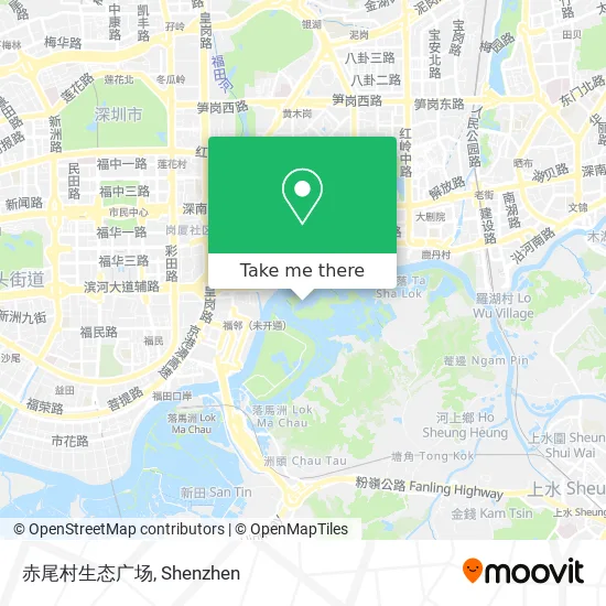赤尾村生态广场 map